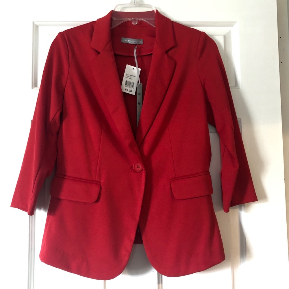NWT single-button blazer